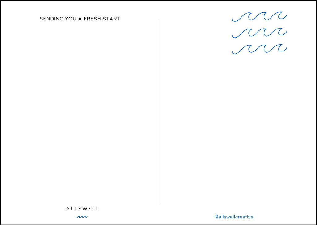 AllSwell Creative x Terrapin Stationers Postcard Pack