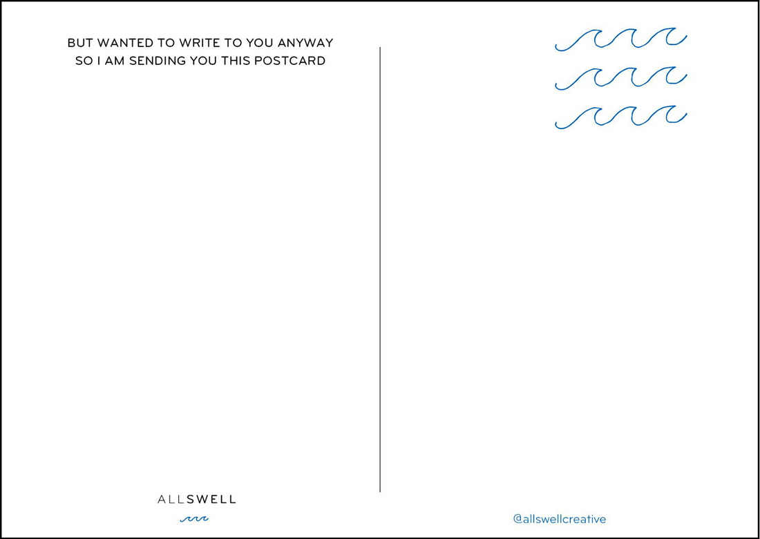 AllSwell Creative x Terrapin Stationers Postcard Pack