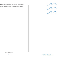 AllSwell Creative x Terrapin Stationers Postcard Pack