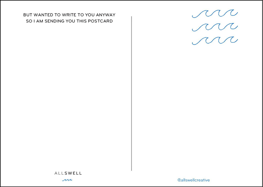 AllSwell Creative x Terrapin Stationers Postcard Pack