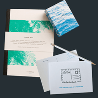 AllSwell Creative Notebook, Deck and Postcard Set Gift Pack (Notebook #3) AllSwell Gift Pack